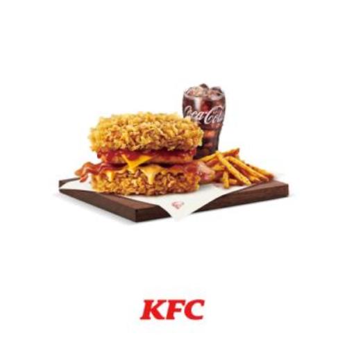 [KFC] 징거더블다운세트