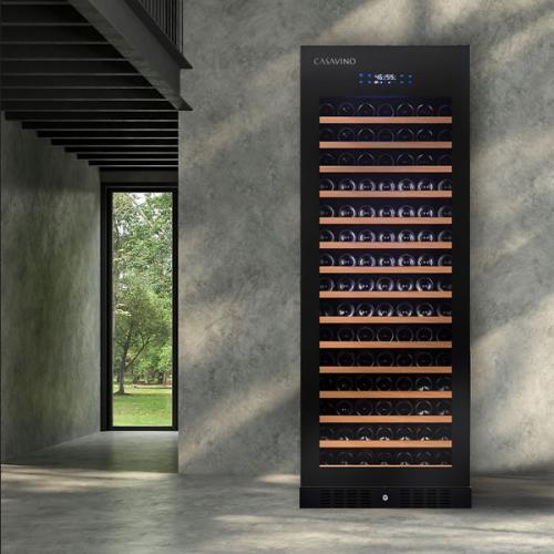 [까사비노] 와인셀러 200본입 냉각 주방용 가정용 빌트인 와인냉장고 (싱글) CSV-S200